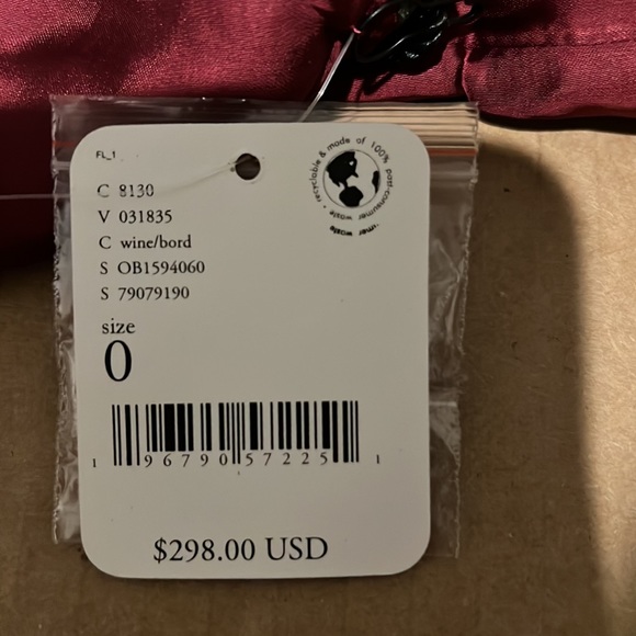 Free People Anna Sui Poppy Embroidered Set, Size 0 - Picture 6 of 7